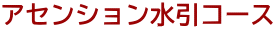 アセンション水引コース